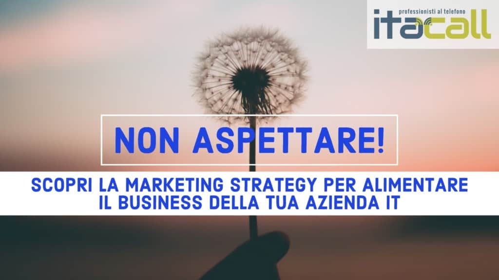 marketing strategy azienda IT