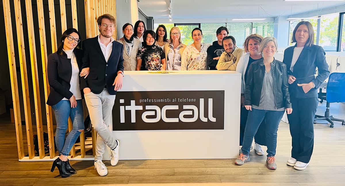 Il team di Itacall a Milano